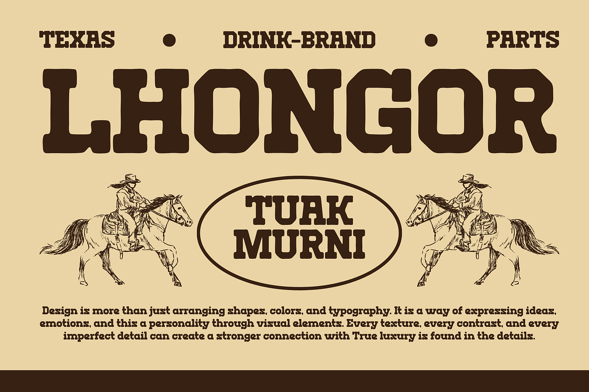 Rust Smoke–Vintage Western SlabSerif, a Slab Serif Font by MaikoHatta (Photo 3 of 8)