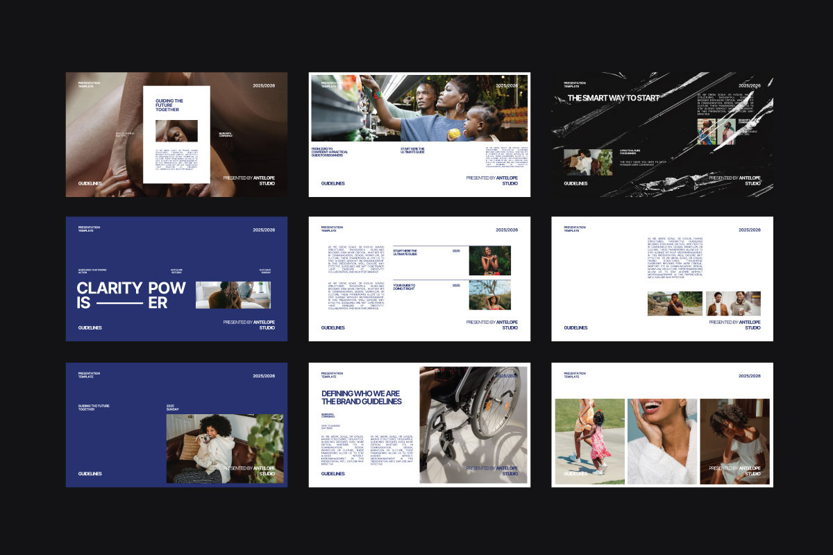 Everma -  Brand Guidelines PPT, a Presentation Template by Antelope Studio (Photo 6 of 9)