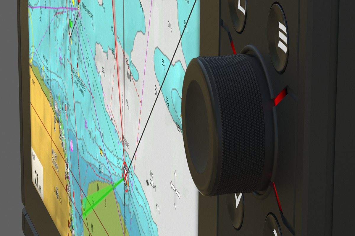 Marine GPS system 3d - Simrad type, an Object 3D Model by RoHo Productions (Photo 6 of 18)