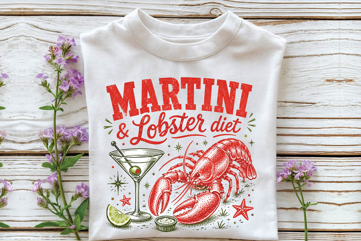 Funny Cocktail Sublimation Design, a Seasonal Illustration by DreamPrint404 (Photo 2 of 6)