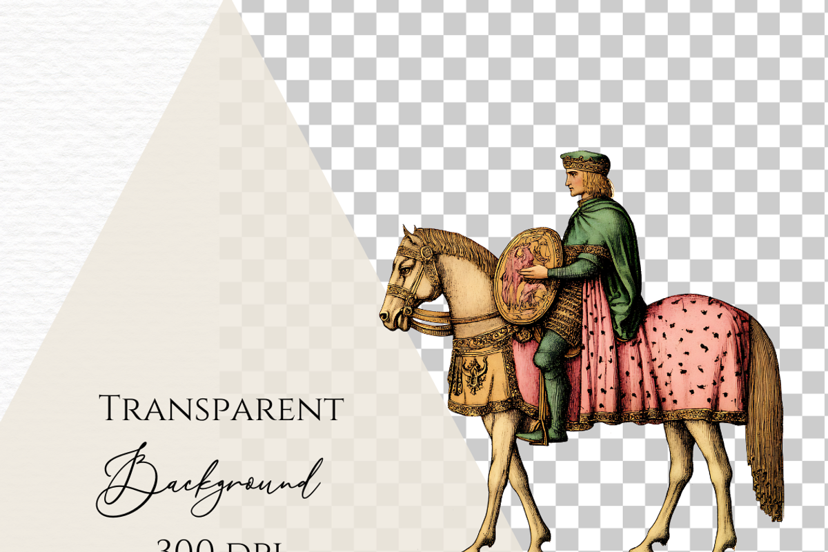Tudor clipart, Medieval clipart, a Decorative Illustration by Invite to Clipart (Photo 5 of 5)