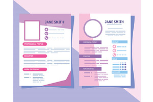 Curriculum Vitae Two Templates