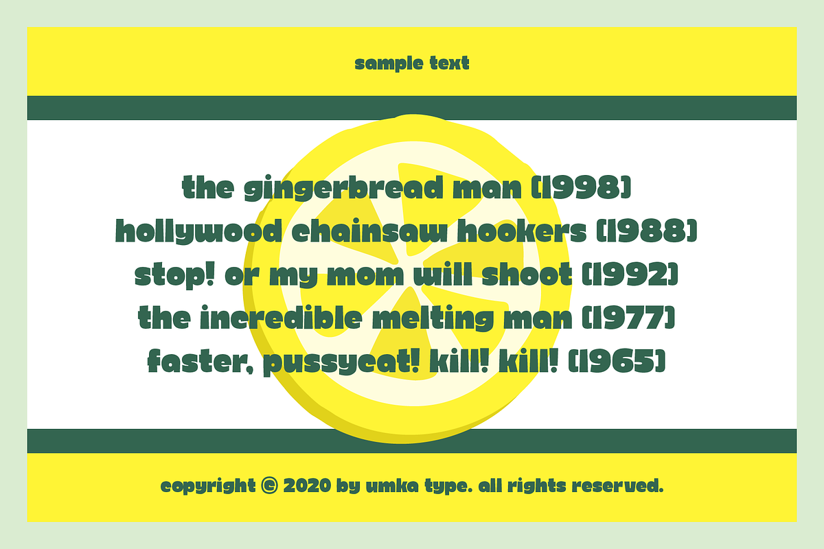 Lemonade Cute Display Font, a Sans Serif Font by alpercakici (Photo 10 of 12)