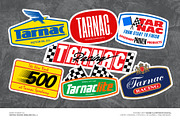 TARNAC | Vintage Racing Emblems v.2, an Object Graphic by Thundr Co. (Thumbnail 2 of 5)