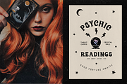 Psychic Sister Mystic Logo Brand Kit, a Branding & Logo Template by Dynamo Ultima (Thumbnail 3 of 21)