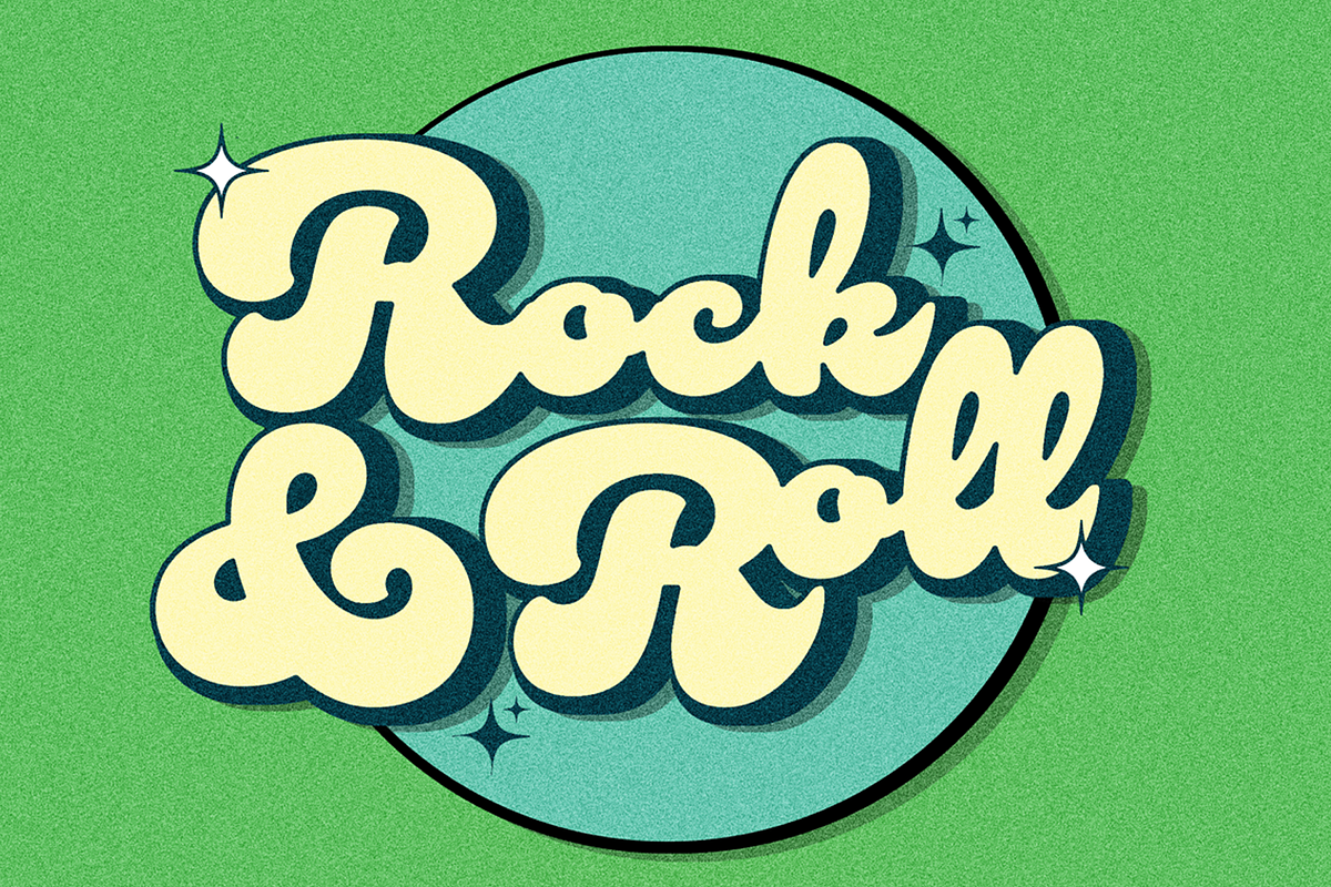 Retro Groovy Pack Text Effect V2, a Layer Style Add-On by Sixtysix Labs (Photo 9 of 9)