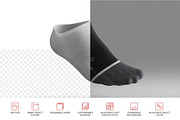 Socks Mockup, an Apparel Mockup by megostudi0 (Thumbnail 6 of 7)