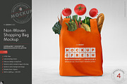 Non Woven Shopping Bag Mockup, a Product Mockup by INCDesign (Thumbnail 1 of 10)