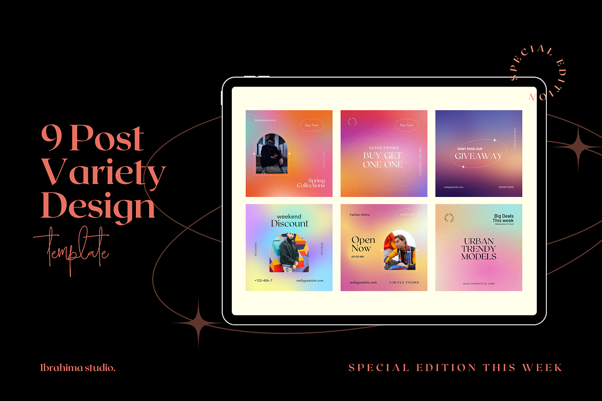 Gradenta - Social Media Template, a Social Media Template by Ibrahima_Studio (Photo 2 of 5)