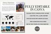 1 Page Media Kit Canva Template, a Social Media Template by Daily Creative (Thumbnail 2 of 5)