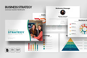 Business Strategy Google Slides, a Presentation Template by Design Vault (Thumbnail 1 of 6)