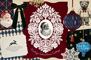 Christmas Collage & illustrations, an Object Graphic by Pamyatka Shop (Thumbnail 1 of 15)