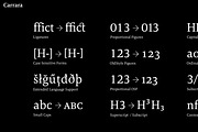 Carrara, a Serif Font by Hoftype (Thumbnail 14 of 14)