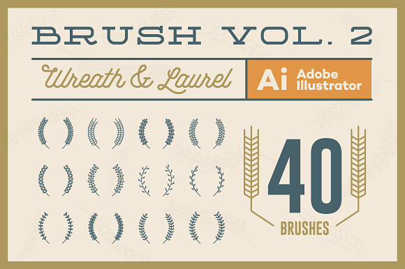 Wreath & Laurel Brush Vol. 2 preview 5