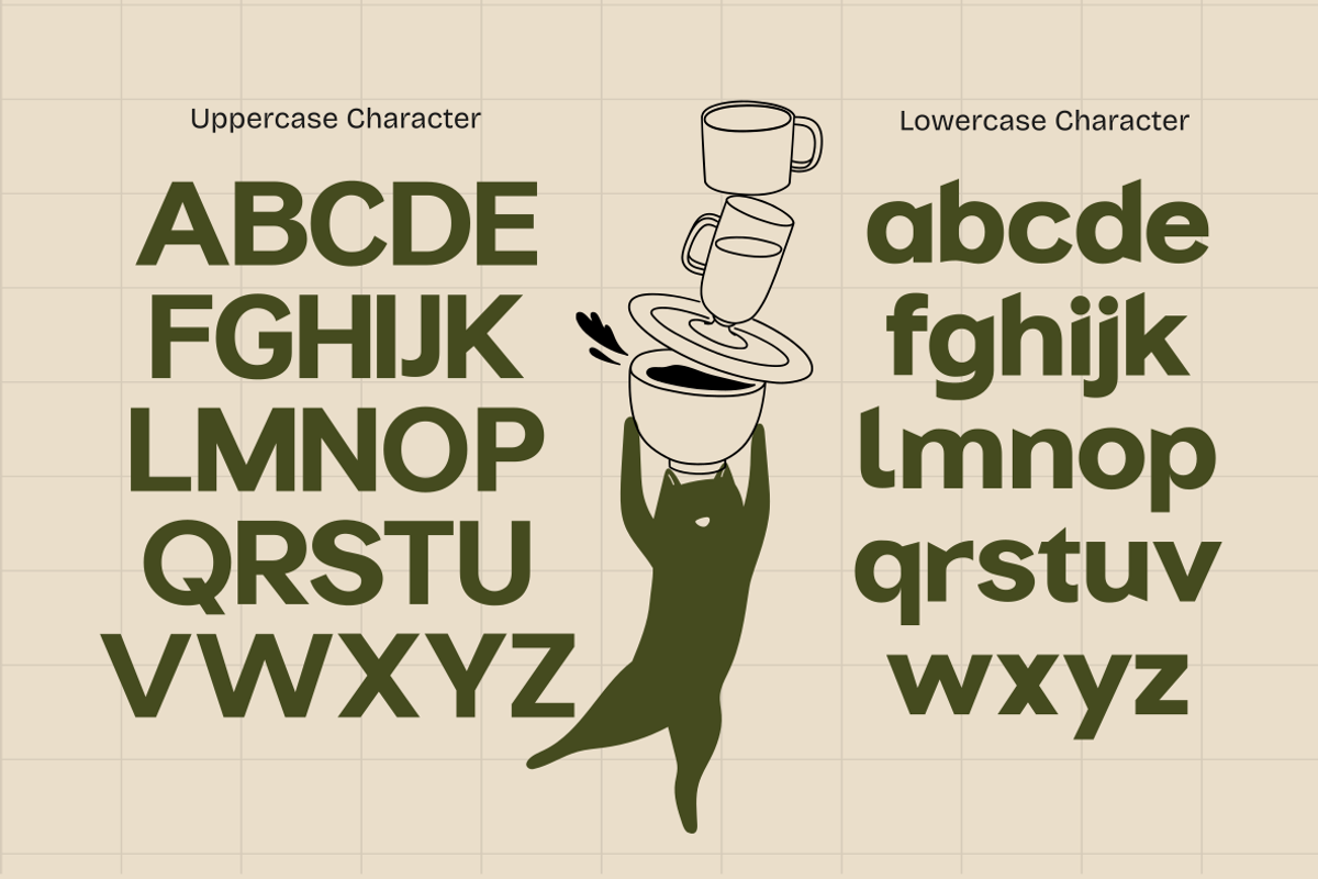 Perfect Barista, a Sans Serif Font by zeenesia (Photo 14 of 16)