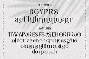 Eulogy Variable Font Family