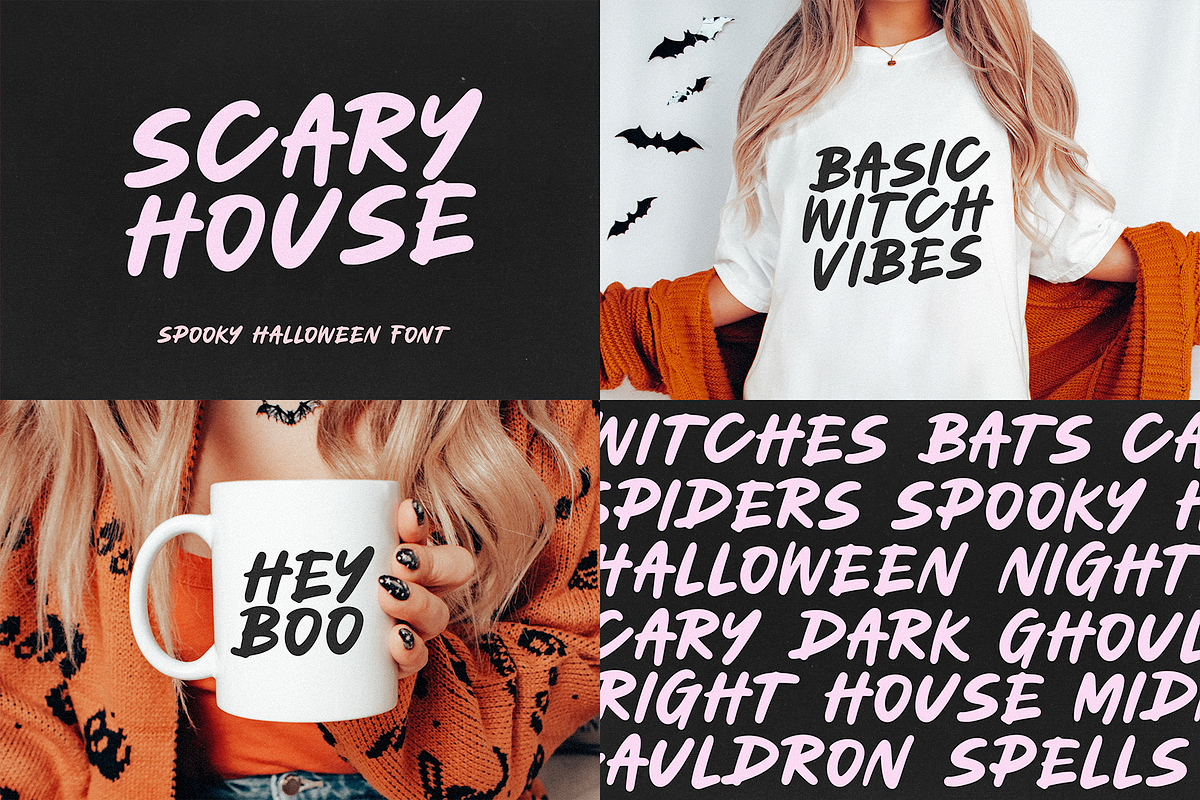 Halloween Font Bundle | Spooky Fonts, a Font by KA Designs (Photo 5 of 39)