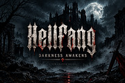Hellfang, a Blackletter Font by Wow Magic (Thumbnail 4 of 7)