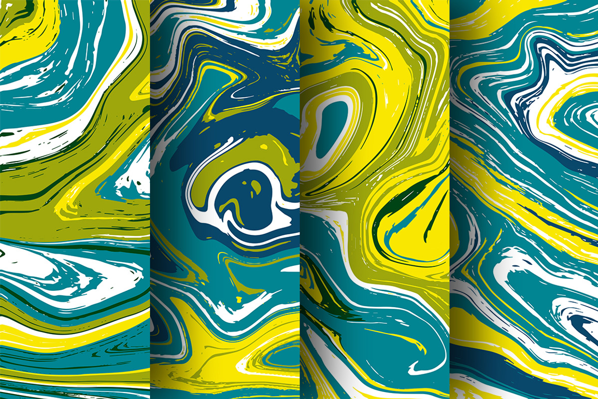 Vector Vivid Marble Patterns, a Pattern Graphic by Iryna Denysova (Photo 5 of 9)
