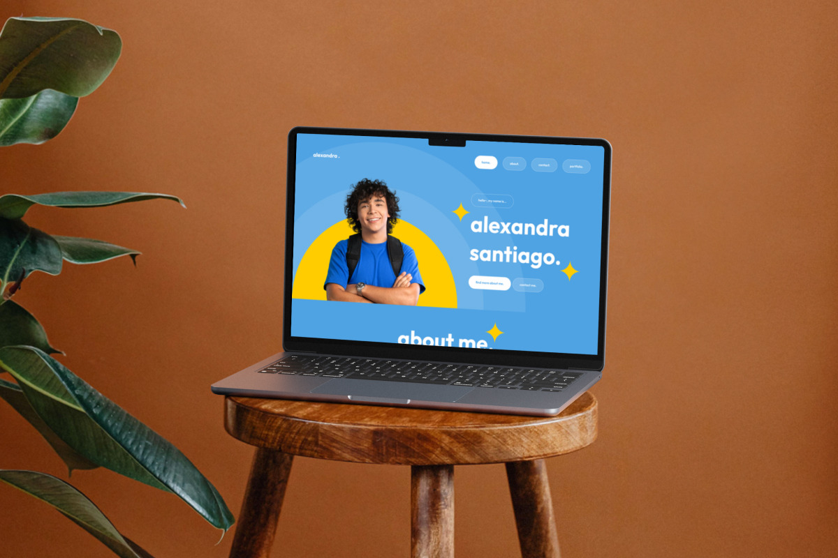 Alexandra Student Portfolio Landing, a Landing Page Template by productype1 (Photo 5 of 5)