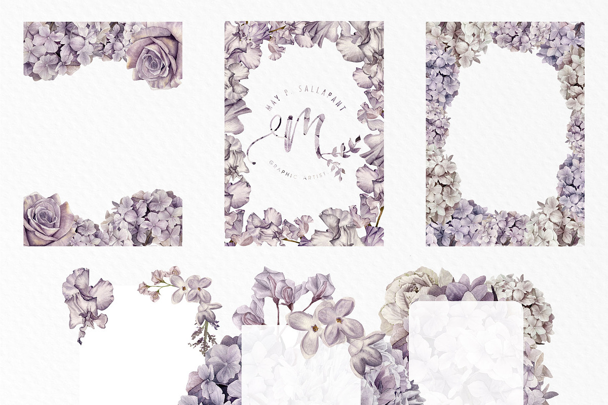 Elegant Florals Bundle 60% OFF, a Person Illustration by May • SHO (Photo 13 of 26)