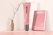250+ Cosmetic Branding Mockup Bundle, a Cups & Container Mockup by pmvch (Thumbnail 87 of 273)