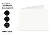US A2 Greeting Card PS Mockup 7, a Product Mockup by Rocket & Indigo (Thumbnail 5 of 8)