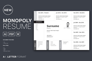 Monopoly Resume