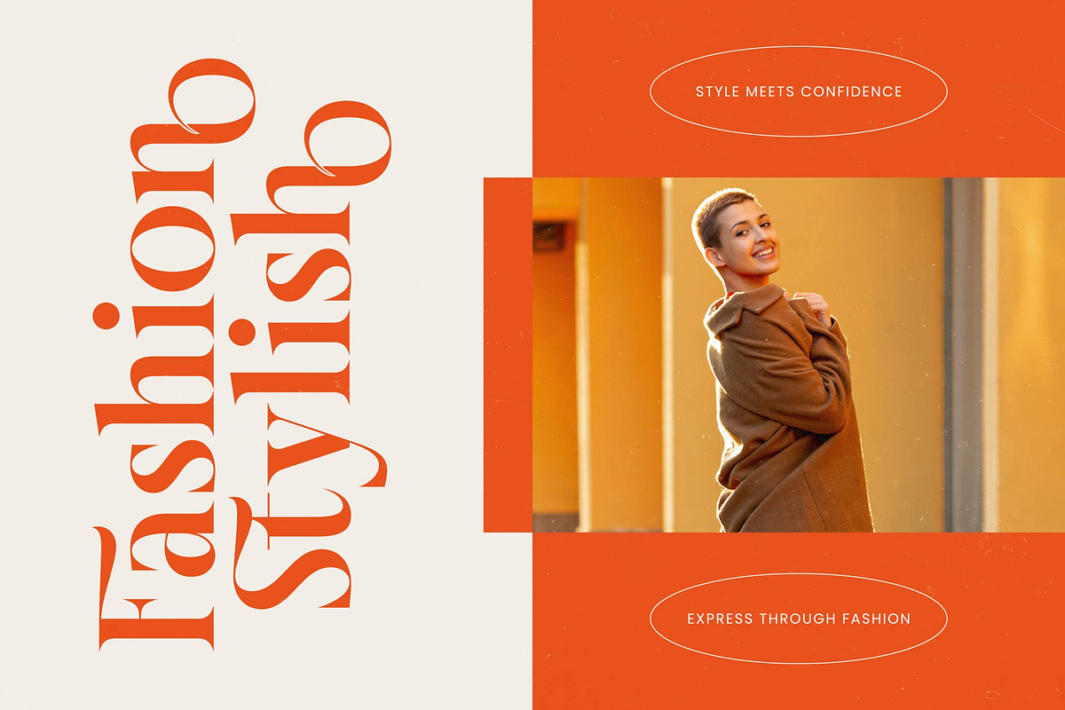 Female Halzita Modern Alternate Font, a Serif Font by timelesstype.co (Photo 9 of 20)
