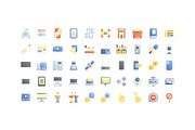 50 Communication Icons, an Outline Icon by Side Project (Thumbnail 3 of 9)