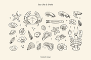 La Dolce Vita Hand Drawn Collection, an Object Illustration by Felizabeth Design (Thumbnail 5 of 15)