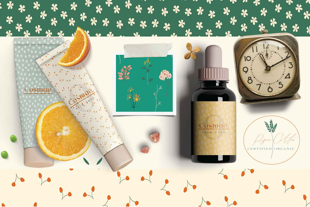 Vintage Botanicals & Wildflowers Set, an Illustration by Inez Jestine (Photo 2 of 9)