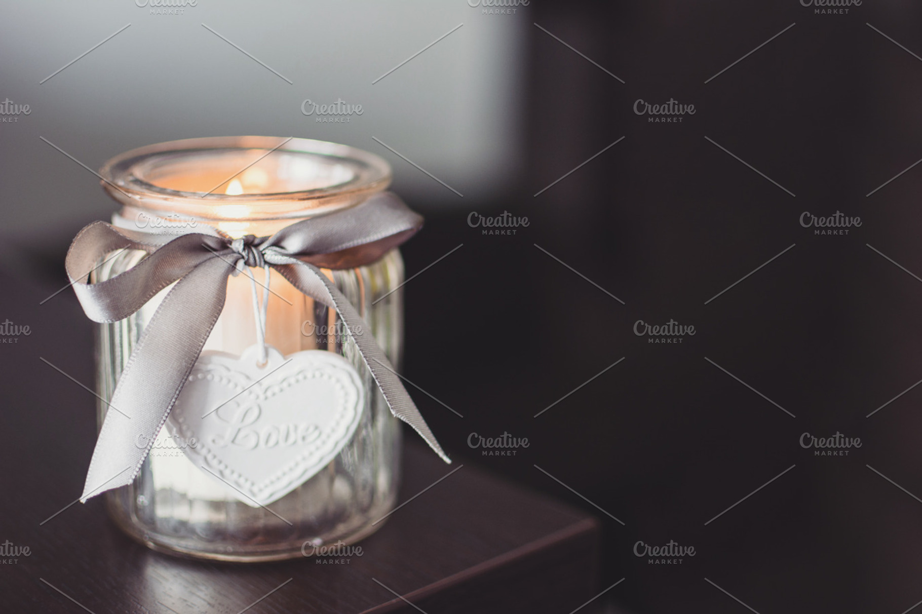 Love candle 2, an Abstract Photo by Designme.sk
