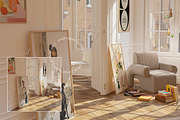 ADELE ROOM | Frame mockup set, a Household Mockup by yuliyuri.studio (Thumbnail 8 of 44)
