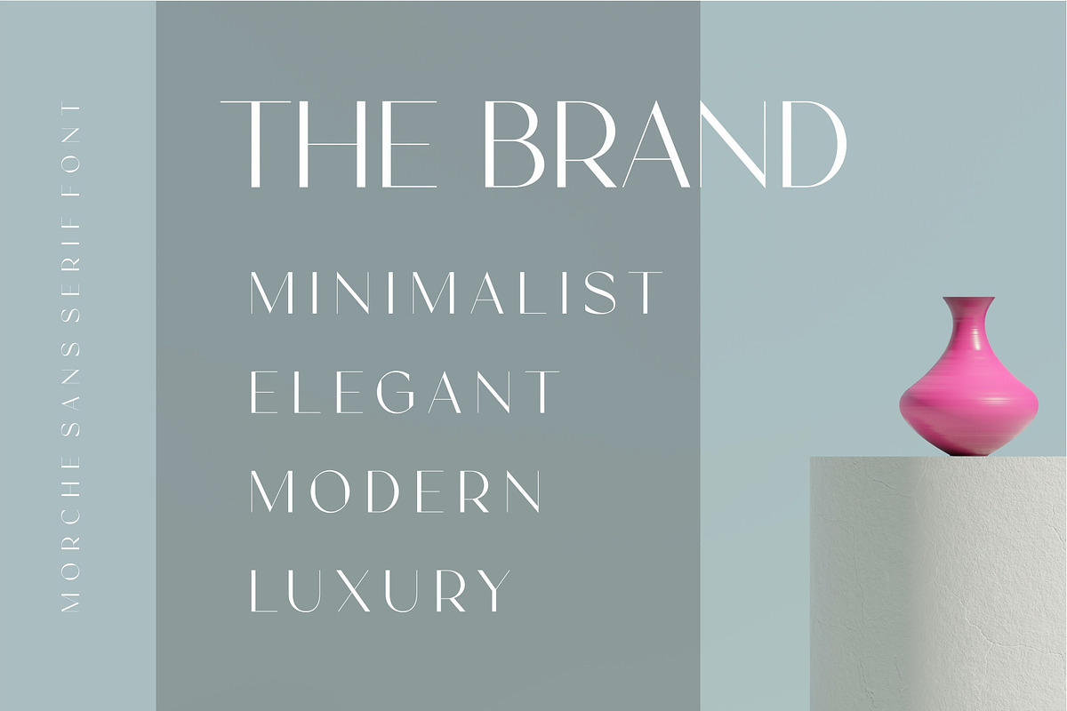 Morche Modern Sans Serif Font, a Sans Serif Font by Dylla_studio (Photo 4 of 8)