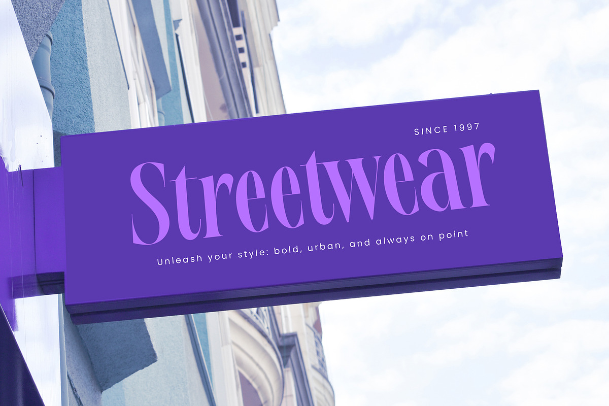 Magrefin Modern Display Font, a Serif Font by Letterena Studios (Photo 7 of 15)