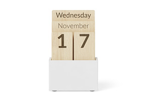 Wooden Calendar