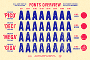 Colosso Display Font Collection, a Sans Serif Font by More Etc. Studios (Thumbnail 3 of 19)