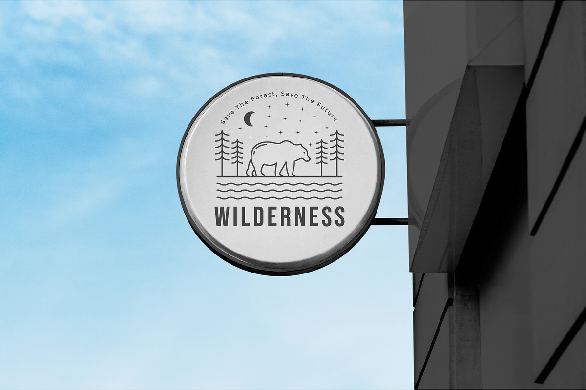 wild bear or wildlife grizzly logo, a Graphic by Rizkaarishandy_shop (Photo 2 of 2)