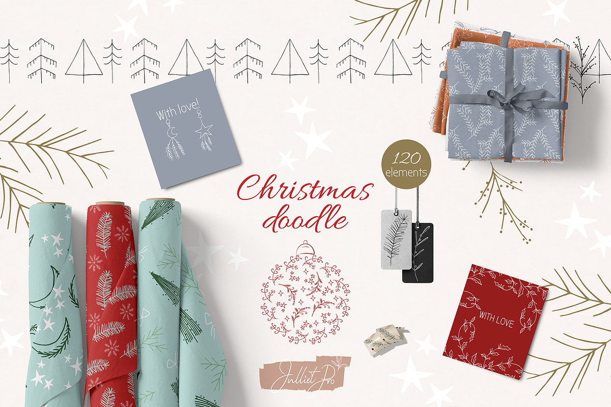 Christmas magic!, a Texture Illustration by JuDesign (Photo 1 of 7)