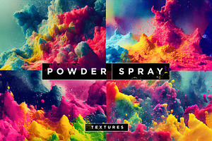 Powder Spray Textures Pack