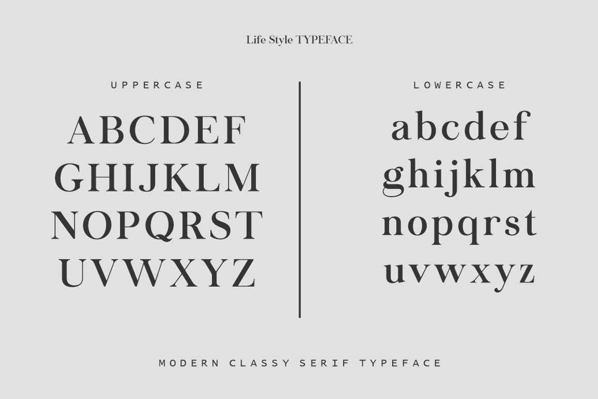Life Style, a Serif Font by studiobasic (Photo 10 of 10)