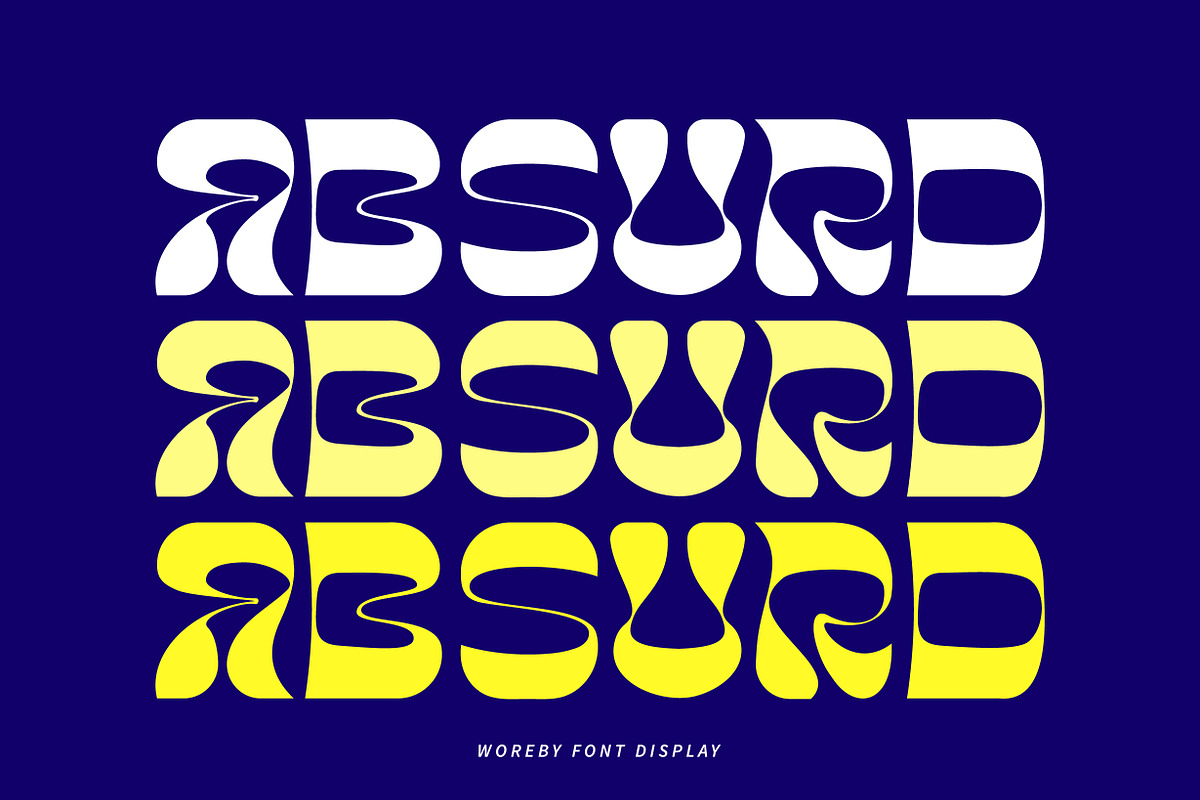 Woreby - Display Font, a Symbol Font by NuType (Photo 2 of 9)