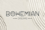 Boho Flow font and symbols, a Sans Serif Font by DearLetters (Thumbnail 9 of 11)