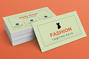 Luxury Fashion Business Card Design, a Business Card Template by MightyDesign (Thumbnail 2 of 6)
