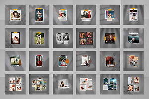 60 IG Post & Stories Film Frames