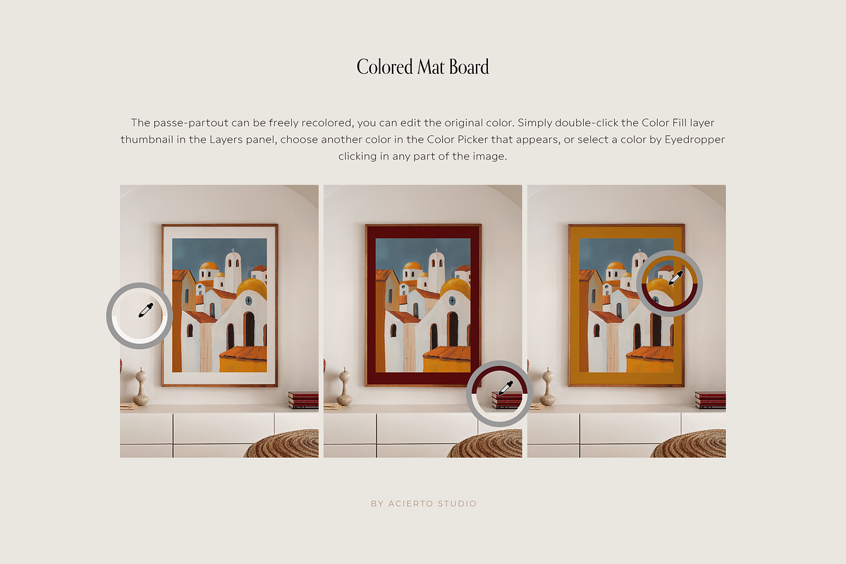 MARIA Din A | Frame Mockup Full Set, a Household Mockup by Acierto Studio (Photo 9 of 15)