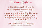 Romeo Juliet, a Script Font by Letterara (Thumbnail 10 of 12)
