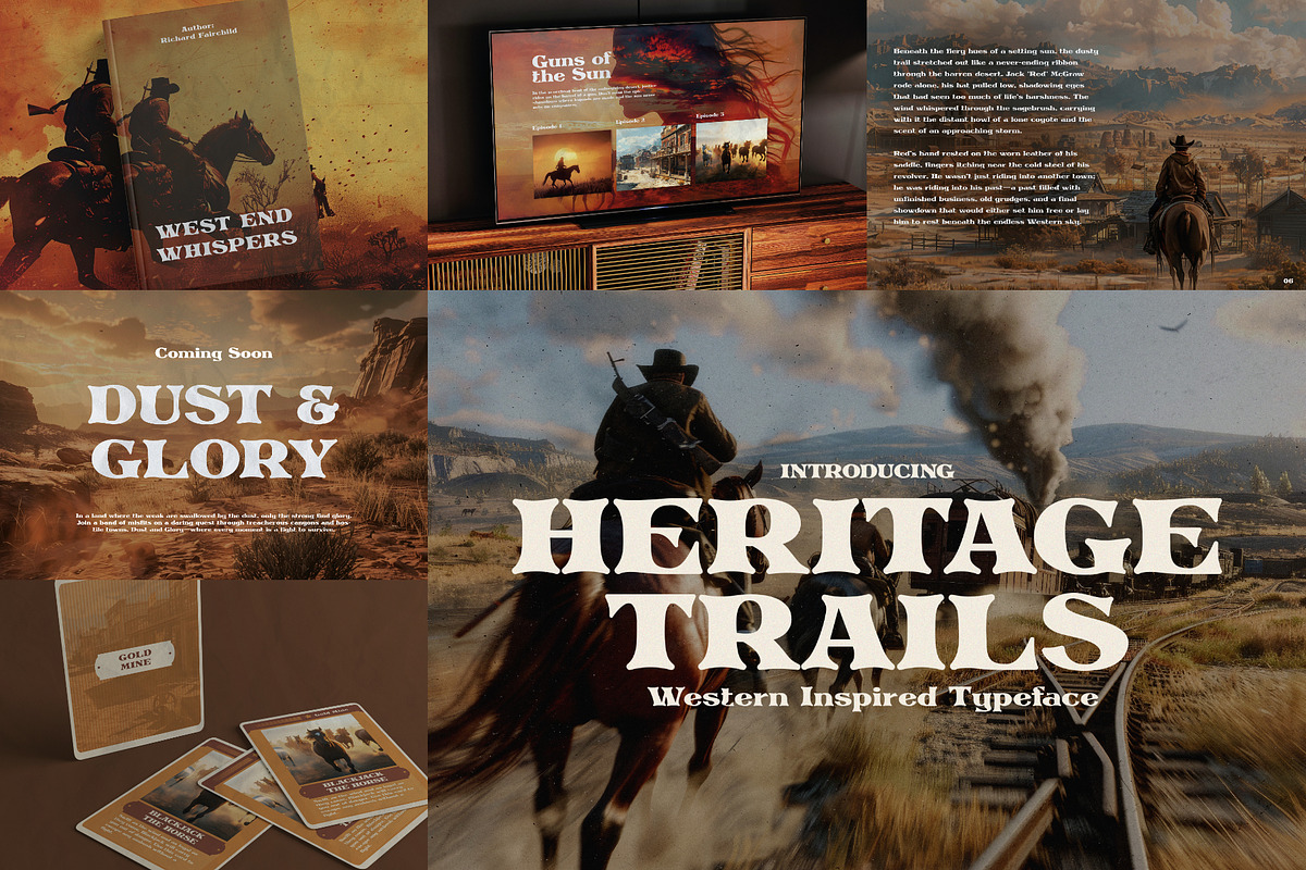 Whiskey Label Font Bundle 160 Fonts, a Font by HipFonts (Photo 9 of 13)