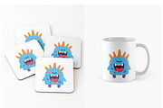 10 monsters 4 planets 3 patterns, an Animal Illustration by ChubbyBunny Art (Thumbnail 9 of 10)
